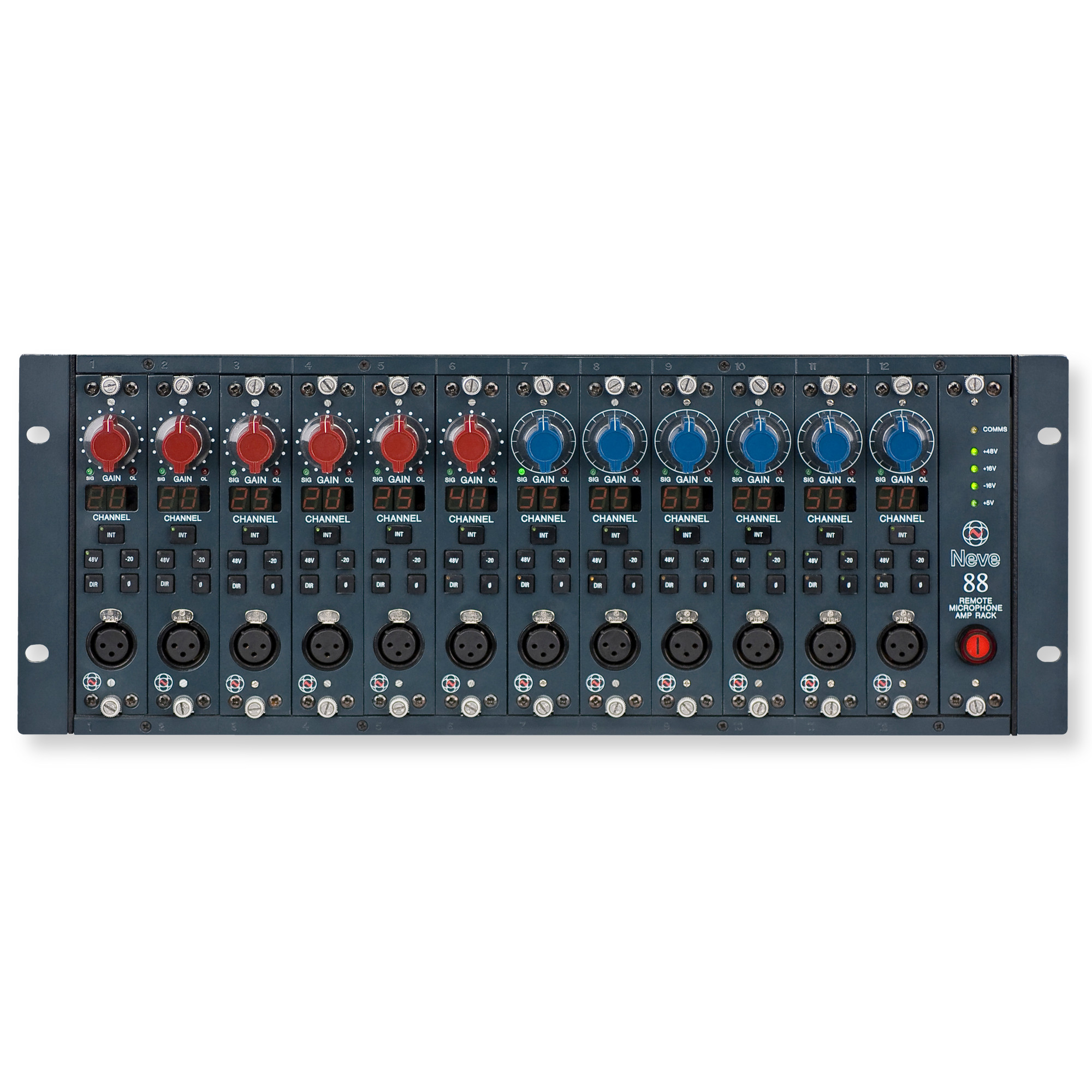 Neve 1081R Remote Microphone Preamplifier Rack