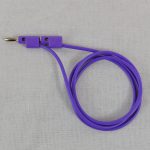 Buchla 100cm Purple Banana Cable